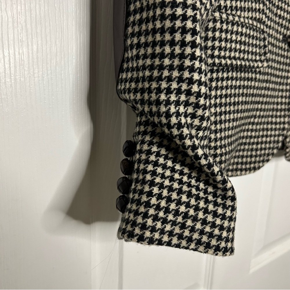J Crew Elbow-Patch Schoolboy Blazer Houndstooth - image 6
